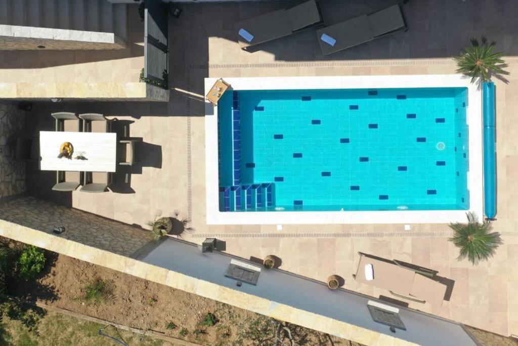 Apartment Vala, 4*, Sea View & Private Heated Pool Pridraga Экстерьер фото